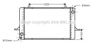 Теплообменник AVA QUALITY COOLING FD2033