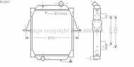 Теплообменник AVA QUALITY COOLING RE2067