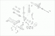 Рулевое управление; Подвеска колеса ZF Parts VW-GOLF-FZ044