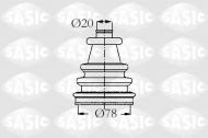 Комплект пыльника SASIC 2873743