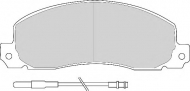 Комплект тормозных колодок ABEX AVR110