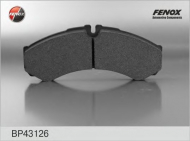 Комплект тормозных колодок FENOX BP43126