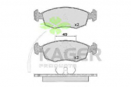 Комплект тормозных колодок KAGER 35-0060