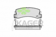 Комплект тормозных колодок KAGER 35-0655