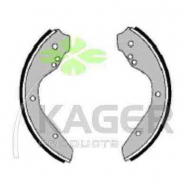 Комлект тормозных накладок KAGER 34-0273