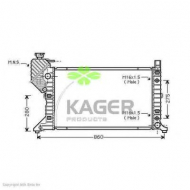 Теплообменник KAGER 31-3246