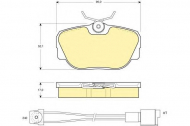 Комплект тормозных колодок GIRLING 6108201