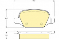 Комплект тормозных колодок GIRLING 6113961