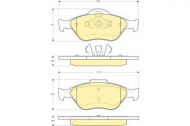Комплект тормозных колодок GIRLING 6114192