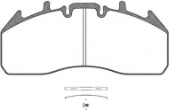 Комплект тормозных колодок KAWE JCA1257.00