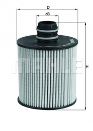 Фильтр MAHLE ORIGINAL OX 779D