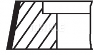 Комплект колец MAHLE ORIGINAL 504 39 N0