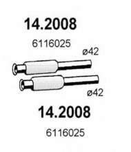 Амортизатор ASSO 14.2008