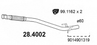 Трубка ASSO 28.4002