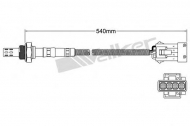 Датчик WALKER PRODUCTS 250-24178