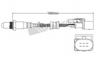 Датчик WALKER PRODUCTS 250-25008