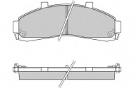 Комплект тормозных колодок E.T.F. 12-0829