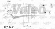 Генератор VALEO 436412