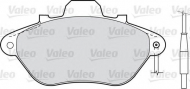 Комплект тормозных колодок VALEO 598294