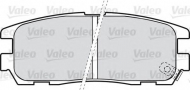 Комплект тормозных колодок VALEO 598507
