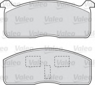 Комплект тормозных колодок VALEO 598614