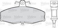 Комплект тормозных колодок VALEO 598217