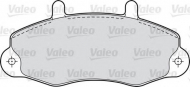 Комплект тормозных колодок VALEO 598036