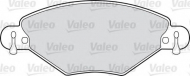 Комплект тормозных колодок VALEO 598419