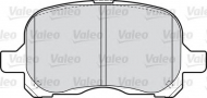 Комплект тормозных колодок VALEO 598579