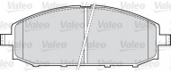 Комплект тормозных колодок VALEO 598524