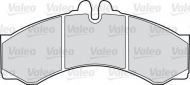 Комплект тормозных колодок VALEO 541664