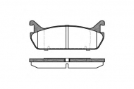 Комплект тормозных колодок WOKING P2293.00