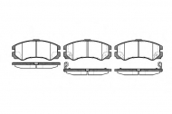 Комплект тормозных колодок WOKING P5253.22