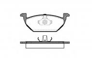 Комплект тормозных колодок WOKING P7333.00
