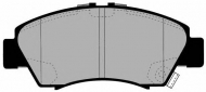 Комплект тормозных колодок Brake ENGINEERING PA1345