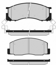 Комплект тормозных колодок Brake ENGINEERING PA1617