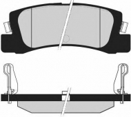 Комплект тормозных колодок Brake ENGINEERING PA1680