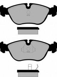 Комплект тормозных колодок Brake ENGINEERING PA878