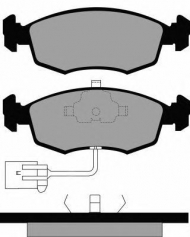 Комплект тормозных колодок Brake ENGINEERING PA966