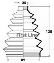 Пыльник FIRST LINE FCB6088