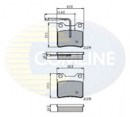Комплект тормозных колодок COMLINE CBP11060