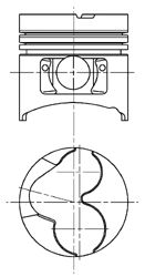 Поршень KOLBENSCHMIDT 94751600