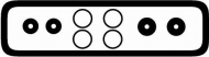Комплект прокладок BGA RK6384