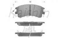 Комплект тормозных колодок KAISHIN D3125