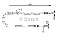Трос BOSCH 1 987 482 058