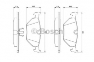 Комплект тормозных колодок BOSCH 0 986 469 960