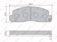 Комплект тормозных колодок LYNXauto BD-7587