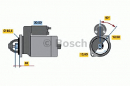 Стартер BOSCH 0 001 110 009