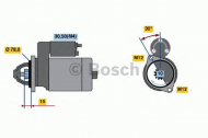 Стартер BOSCH 0 001 110 113