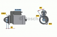 Стартер BOSCH 0 001 115 070